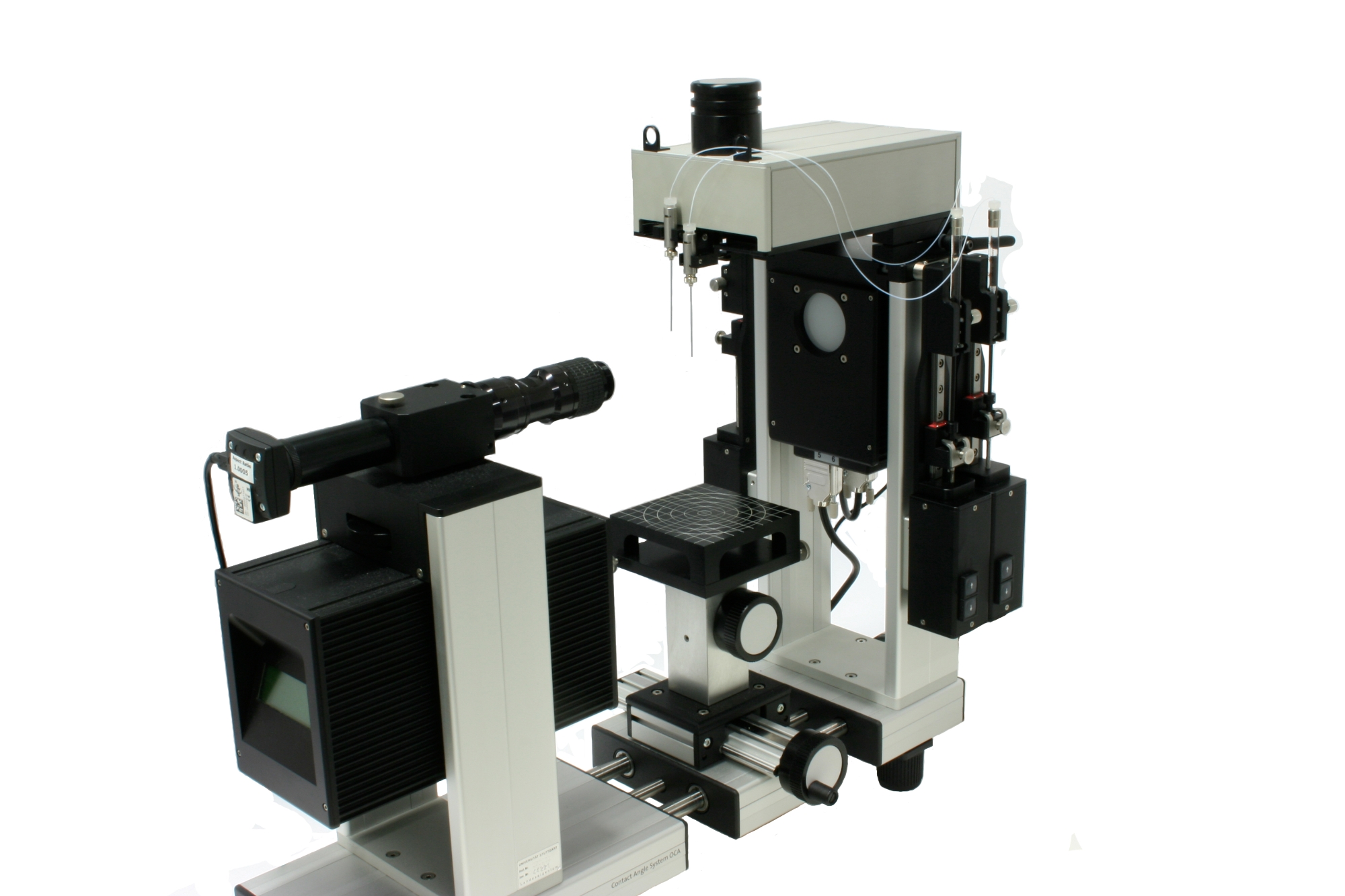 Picture of a Contact Angle Measuring Machine