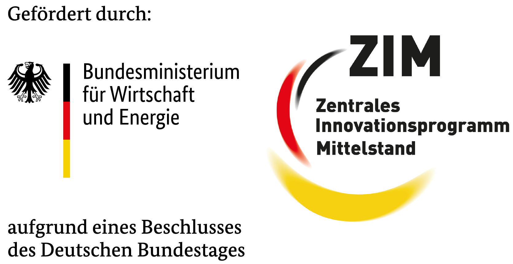 Logo für BMWi und ZIM