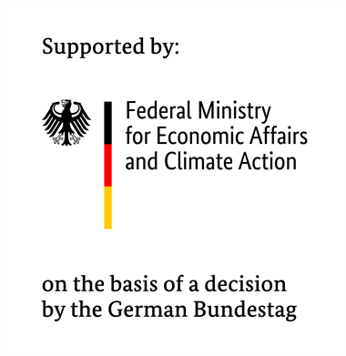 Logo for the Federal Ministery for Economic Affairs and Climate Actio (BMWK)