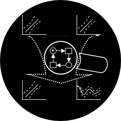 pictogram for project 'Close-to-reality system analysis with a confidence interval'